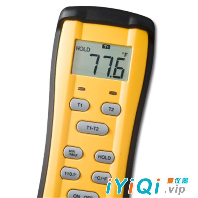 美国菲比斯Fieldpiece双温数字温度计, 数字温度计, 温度计, 附赠K型热电偶, ST4, HVAC检测工具