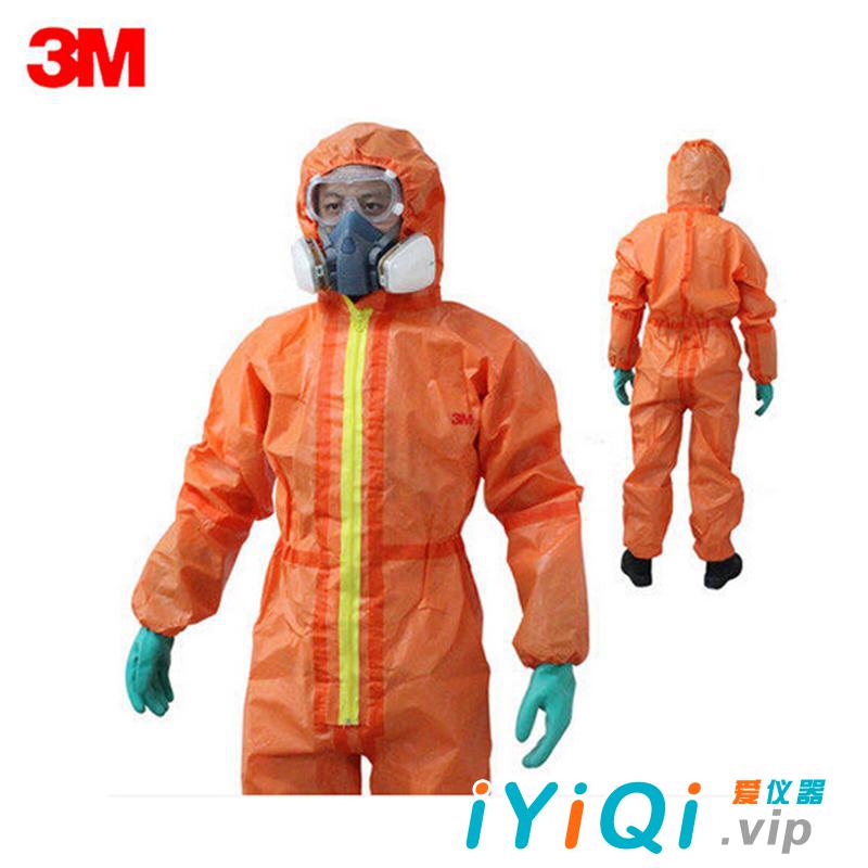 美国3M 4690防护服有效防护粉尘 有害颗粒物 阻隔化学液体 防化服
