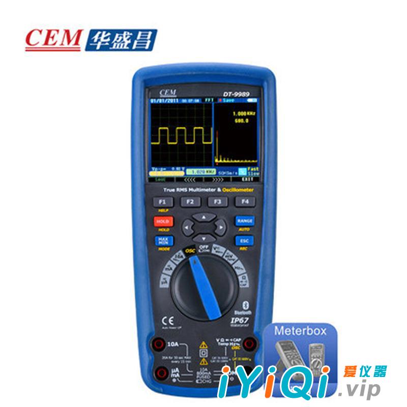 CEM华盛昌,DT-9989真有效值数字万用表,高精度万用表DT-9989