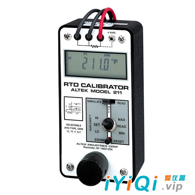 美国奥泰克Altek211热电阻温度校验仪